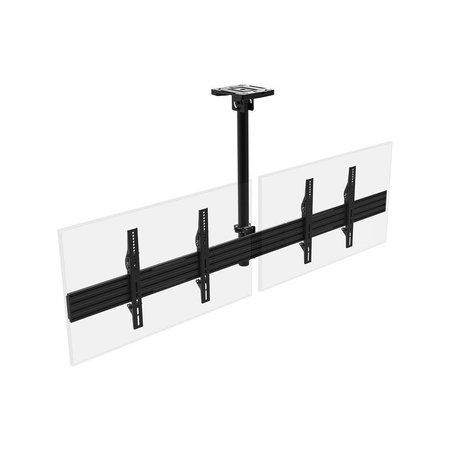 MONOPRICE Commercial Series 2x1 Menu Board Ceiling Mount for Displays between 32 39662